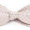 2016 custom brand handmade checkered woven jacquard cotton self-tie bow ties for boys