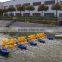 HOT SALES 1HP/2HP fish and shrimp farming floating surface paddle wheel aerator