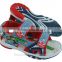 high quality sports kids rubber sandals with ribbon ben 10