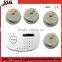 smoke sensor wireless fire alarm system work with GSM +PSTN alarm system intercome talk