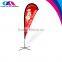 custom hot sale cheap wing shop tear drop event flag