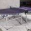 Double Folding Movable Table Tennis/TT table for game practice