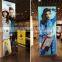 Aluminum Mental Extrusion and accesories for LED backlit fabric light box for advertising