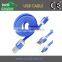 2014 New Flat Micro USB Cable Colorful Micro USB Cable