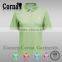 Plain dyed 160 grams 100% polyester ladies polo shirt with great price