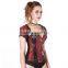 2016 Fashion Overbust Brocade Steel Boned Corset With Bolero And Waist Belts