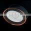 55x81mm setting metal oval blank base bezel vintage style copper red compact pocket mirror tray glass cabochon 1991018