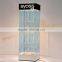 tabletop acrylic cosmetic store window display with logo printing