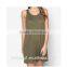 Wholesale Basic Sleeveless Swing Women Dress