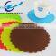 Silicone Table Pad Round Placemat Rose Drink Cushion Heat Resistant Cup Coaster