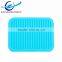 Kitchen Wares Silicone Dinner Mat Large Size Placemat Square Shape Heat Resistant Cushion