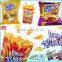 Fried bugles corn chips making machine with 120kgh