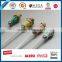 Fashionable design resin handle SS304 mixing spoons