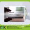 wholesale super quality frosted finishing clear card