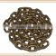 Hot dip galvanized yellow painted transport link chain NACM84/90 G70, roller chain Chinas