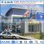 Long Span Prefabricated Steel Frame 4S Car Exhibition Hall