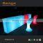 straight bar counter with LED lighting rectangle LED bar counter