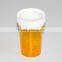 medical childproof vials with reversible cap