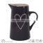 Hot selling Delicate Handpainting Stoneware Houseware Ceramic Pitcher