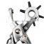6 Sized Heavy Duty Leather Hole Punch Hand Pliers Belt Holes Punches 8" punch plier Duty punching plier