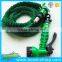 Dark green expandable garden hose with Aluninum connector