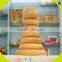 Wholesale Baby Wooden Stacking Blocks Toy High Quality Kids Smooth Wooden Stacking Blocks Toy for Fun W13D120