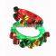 holiday light jingle bell flashing light up tambourines