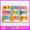 2016 new design educational toy wooden puzzles for preschoolers W14C074