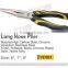 nikel plated high quality long nose plier with TPR handle