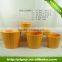 spring green oval ceramic flower pot