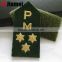 OEM your design rank shoulder badge epaulette for military uniform