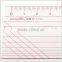 Kearing Chinese Manufacture 5 * 50*0.12cm Metric Patchwork Handicraft Quilting Ruler for Fashion Design# W5152