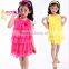 wholesales korea ball gown big flower dress up girls dresses girl
