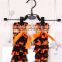 Factory Wholesale baby halloween black and orange baby legging fashion lace leg warmers