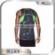 moisture wicking tank top men sublimation fitness workout tank top