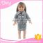 Custom 18 inch american girl woven doll office wear
