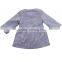 round collar wool fancy girl baby coat