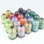 Wholesales 1000m mini-king spool 100% polyester embroidery thread for home embroidery machines