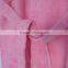 Promotion!!!pink terry cotton bathrobe for girls baby gift sets