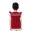 Maroon girls shirts soft cotton baby flutter sleeve T-shirt M7033001