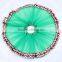 Top Sale Special Design Kids Christmas Green Baby Pettiskirt Tulle Skirts China Sale Wholesale