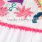 Latest fashion flower embroidery designs hand embroidery designs for baby girls dress