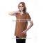 Top quality export ladies fancy short sleeve t shirt