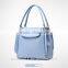 2017 wholesale Solid color europe beautiful elegent pu leather turkey hand bags HB35