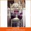 Graceful Purple Fancy Wedding Decoration Sashes Chair Cover