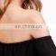OEM off shoulder hot sexy plus size fashion blouse,chiffon fashion clothes manufacturers china