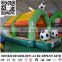 Inflatable football Bouncers for sale,Soccer Combo bouncer, inflatable football slide