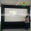 Commercial rear and front 200/300 inch projector screen
