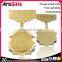 Promotional metal zinc alloy plating gold badge and tags medal