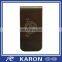 quality custom brushed money clip in steel